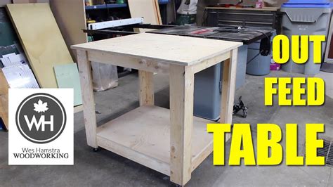 How To Build A Table Saw Out Feed Table YouTube