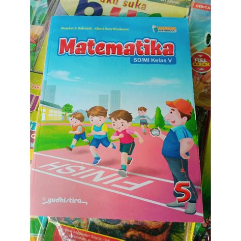 Jual BUKU MATEMATIKA KELAS 1 2 4 5 KURIKULUM MERDEKA SD MI PENERBIT