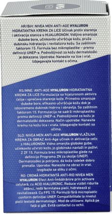 Nivea Men Krem Przeciwzmarszczkowy Hyaluron Ml Kupuj W Zawsze