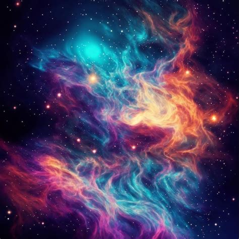 Premium Ai Image Space Background With Stardust And Shining Stars