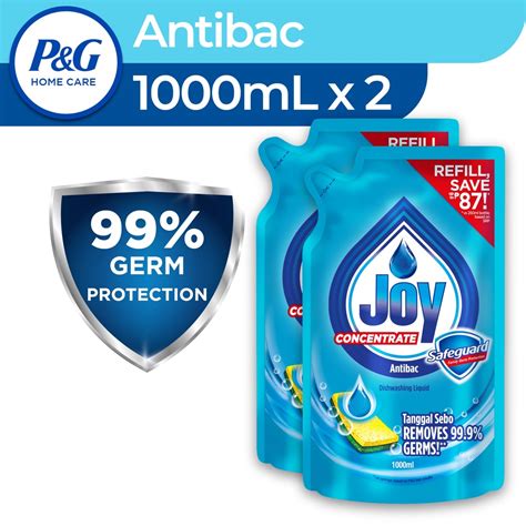 Bundle Joy Antibac With Power Of Safeguard Dishwashing Liquid Pouch