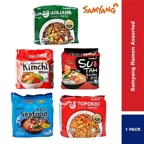 HalalKorea Samyang Ramen Kimchi Sutah Seafood Party Toppoki