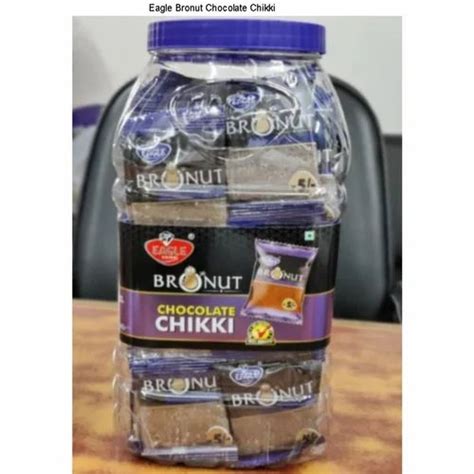 Eagle Bronut Chocolate Chikki 6 Months Packaging Size 50 Pieces At