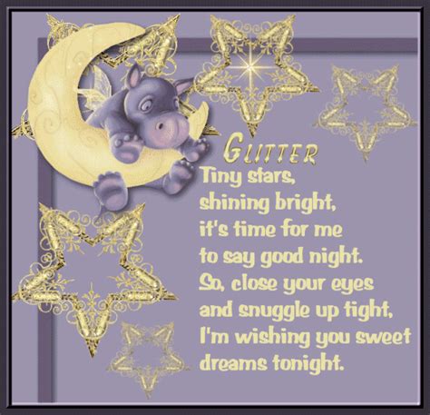 Tiny Stars Shining Bright Its Time For Me To Say Good Night Moon