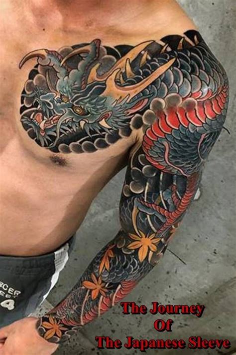 The Journey Of The Japanese Sleeve Tattoo Japanese Style Dragon