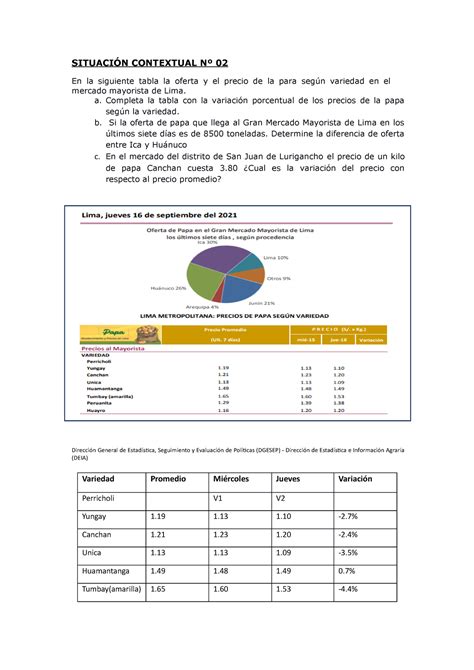 Situaci N Contextual N Situaci N Contextual N En La Siguiente