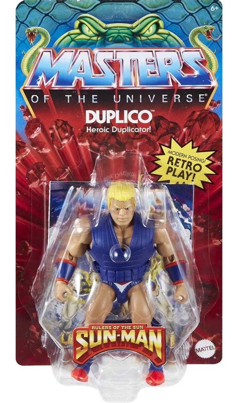 Masters Of The Universe Origins Duplico Action Figure Toy MOTU Return