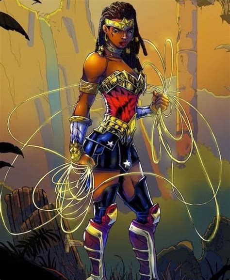 Wonder Woman Aka Nubia Arte Dc Comics Marvel Fanart Marvel Dc Black