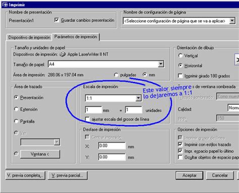 Calculo De La Escala Imprimir Autocad Vectoraula