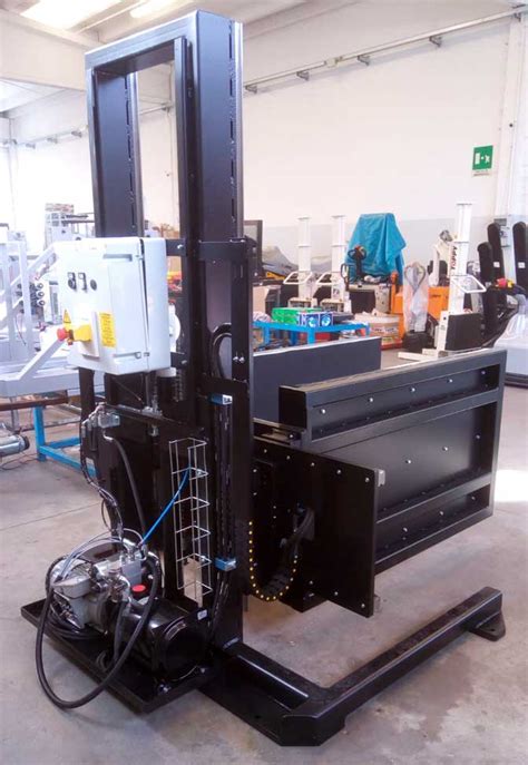 Layer Depalletizer Splitting Load And Pallet Changing By Toppy