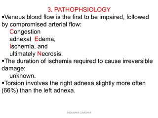 Adnexal torsion SOGC2017Aboubakr Elnashar | PPT