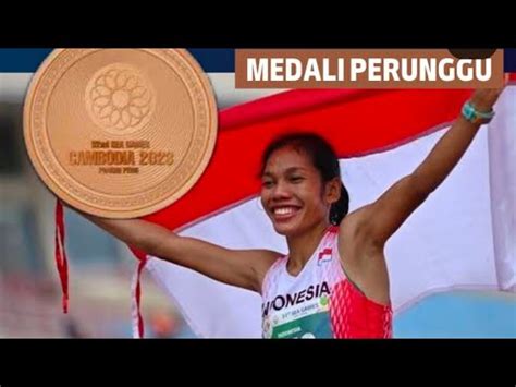 Odekta Naibaho Raih Perunggu Nomor M Putri Cabor Atletik Sea Games