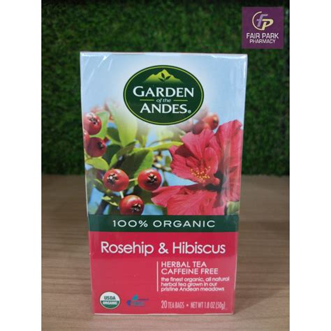 Garden Of The Andes Organic Rosehip And Hibiscus Tea 20 Bags Shopee Malaysia