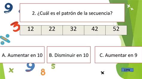 Evaluación En Ppt Patrones Y Secuencias 3 Básico Parte 1 Profesocial