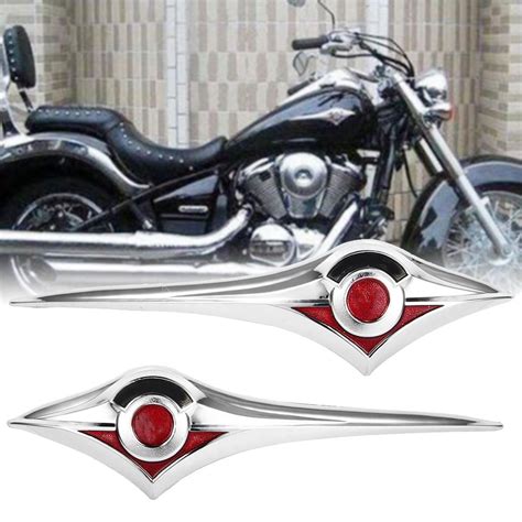 Te Hot Fuel Gas Tank Emblem Badge Decal Sticker For Kawasaki Vulcan