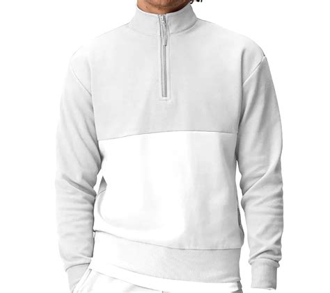 2023 New Design High Quality Wholesale Custom Fleece Golf Pullover