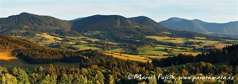 Marcel Fujcik Panoramata Beskydy Pohoří Ondřejníku