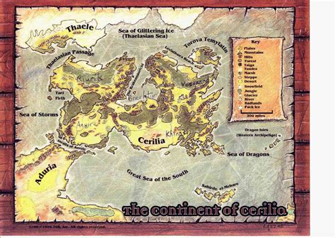 The Maps Of Cerilia