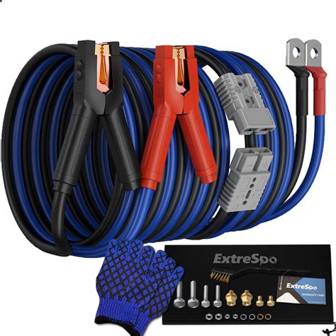 Amazon EXTRESPO Heavy Duty Jumper Cables 0 Gauge 25 Feet 1000Amp