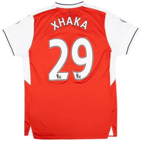 Arsenal Home Shirt Xhaka Xl