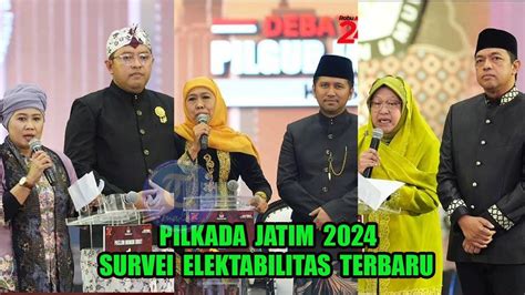 Survei Pilkada Jatim Segini Elektabilitas Risma Dan Luluk Di