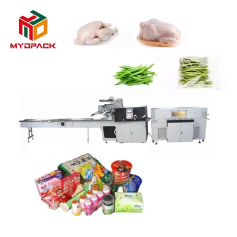 Automatic Beverage Instant Noodle Ice Cream Reciprocating Shrink Film