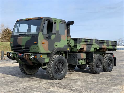 2002 Stewart And Stevenson M1083a1 Mtv 6x6 5 Ton Military Cargo