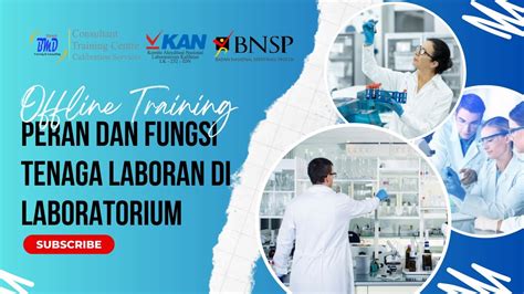 Training Peran Dan Fungsi Tenaga Laboran Di Laboratorium 30 31 Mei