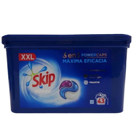 Skip Detergente En C Psulas U Ultimate En Maxima Efic Cia