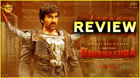 Ravanasura Teaser Review Ravi Teja Ravanasura Teaser Review Chitram