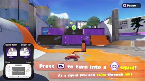 Splatoon Demo Tutorial Gameplay Youtube