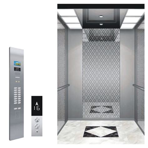 Kg Ac Type Vvvf Machine Room Passenger Elevator For Persons And