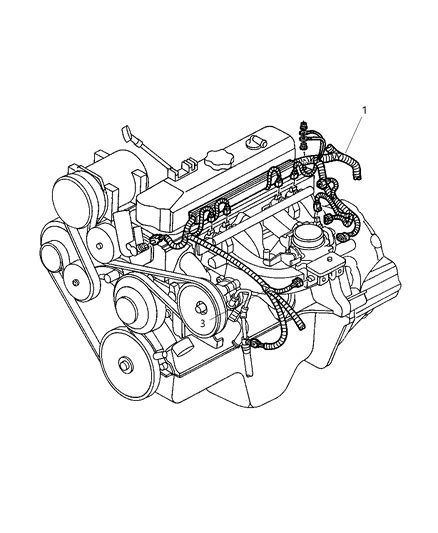 Wiring Engine 2000 Dodge Dakota