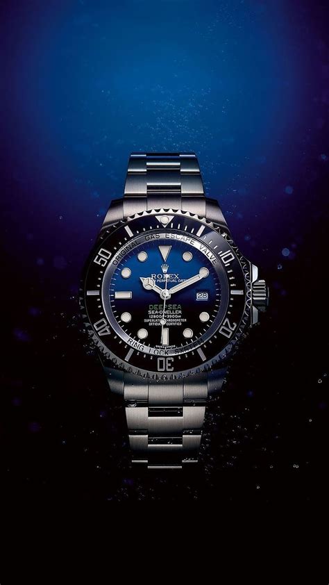 Rolex Blue And Black Background Watch Hd Phone Wallpaper Peakpx