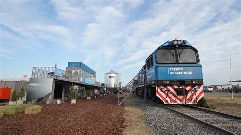 Trenes Argentinos Cargas Presente En Expoagro Enelsubte