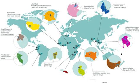 bridge map english  iucn water knowledge platform