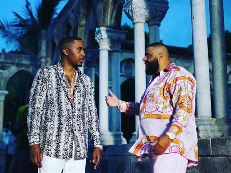 Dj Khaled Nas Shoot Nas Album Done Video In Bahamas Hiphopdx