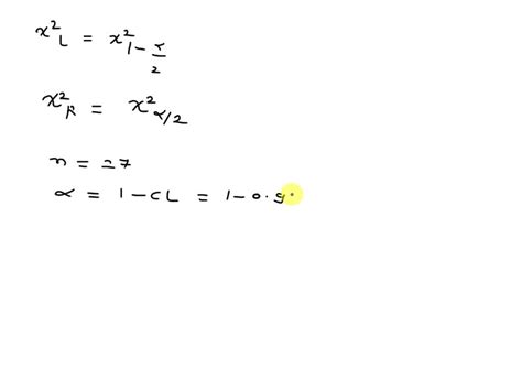 SOLVED 1 Point Find The Critical Values Xlower X A 2 And Xupper