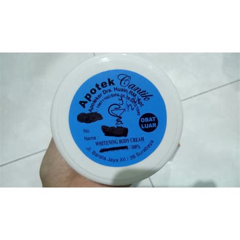 Jual Whitening Body Cream 100 ORIGINAL Klinik Cantik BarataJaya