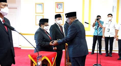 Lantik Pejabat Tinggi Madya Dan Pratama Wamendagri Dorong Pencegahan