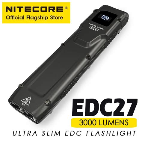 Nitecore Edc27 USB C Wiederauf Ladbare Taschenlampe Taktische Mini Schl