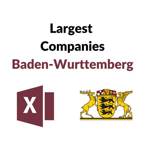 List of the 1,000 largest companies Baden-Württemberg [2024]