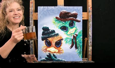 Paint And Sip At Home — Michelle The Painter Artofit