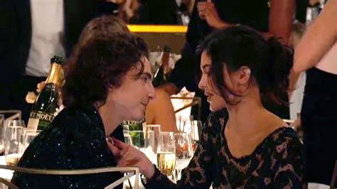 Kylie Jenner and Timothee Chalamet make first official appearance as ...