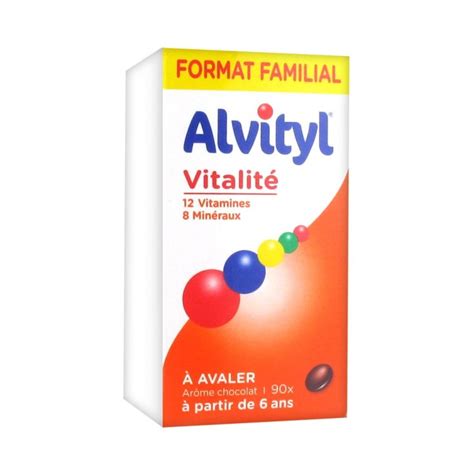 Alvityl Vitalité 90 Comprimés Cest Sur