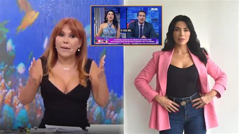 Magaly Medina Le Recuerda A Ely Yutronic Que Se Hizo Conocida Por