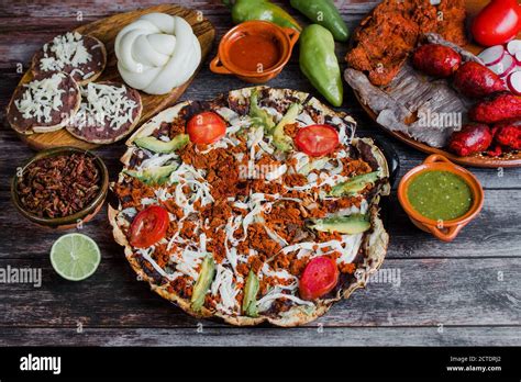 Mexican Food Traditional From Oaxaca Mexico Stock Photo Alamy