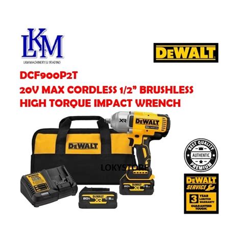 Original Dewalt V Max Dcf Cordless Brushless High