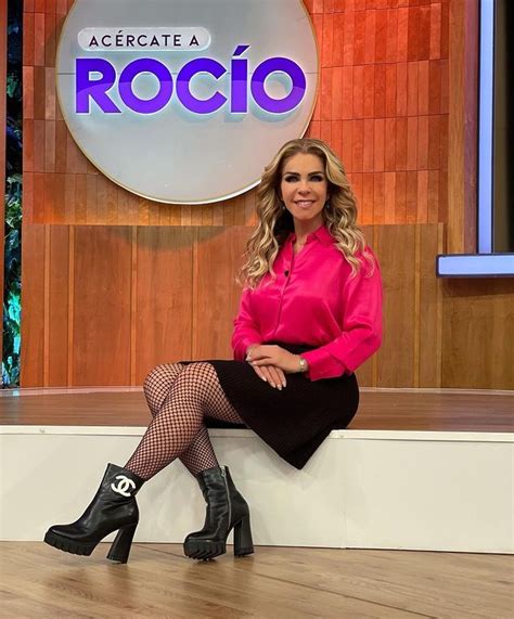 Señoras De TV Respaldo on Twitter Milf en pantimedias de red ROCIO SANCHEZ AZUARA