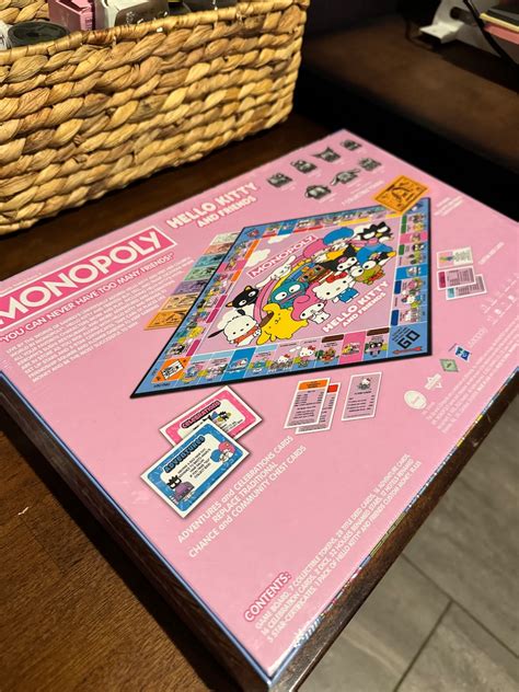 Hello Kitty Monopoly Board Game - Etsy